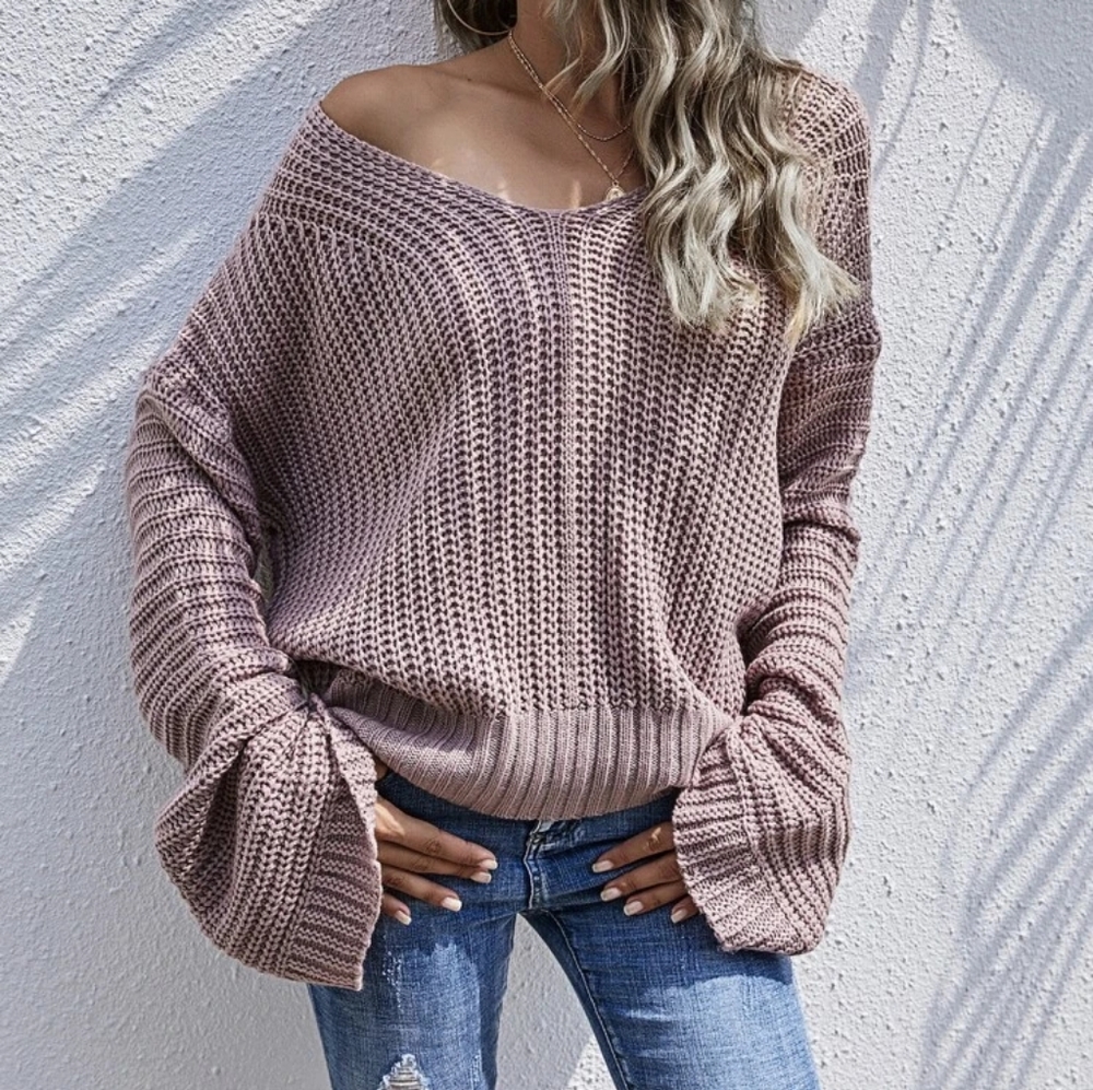 Sale!!! Last Drop Shoulder Sweater - Picture 4 of 7